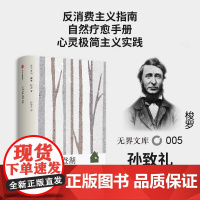 [无界文库本系列]瓦尔登湖 亨利戴维梭罗 著 经典文学名著 高中课外读物 在自然寻回生活意义 朗读者书目 中信出版社图书