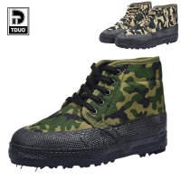 TDUO劳保迷彩鞋高帮加绒棉鞋LB2 双