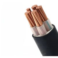 国标铜芯5芯电缆 YJV22 3X240+2X120 单位/米
