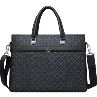 斯妮拉英皇保罗新款商务公文包大容量出差手提包时尚简约男包斜挎单肩包