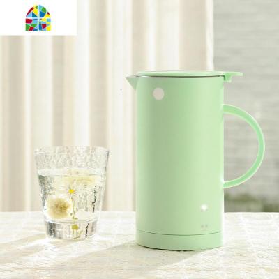 迷鹿小型便携式烧水壶家用一体全自动不锈钢迷你旅行宿舍电热水壶 FENGHOU 茱萸粉