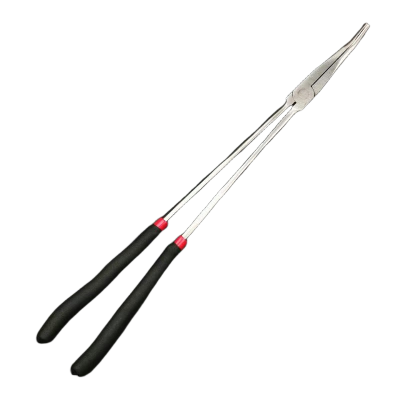 加长尖嘴钳 弯嘴钳 拾物钳 16寸