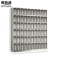 赛颐盛不锈钢水杯柜60格1610*1500*250mm(201)台