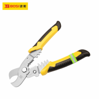 波斯(BOSI) 荧光系列多功能电缆剪 7"/180mm 把
