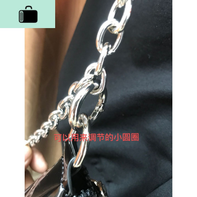 小众包复古暗黑蝴蝶水钻珍珠链条小包复古单肩斜挎手提法棍腋下包NEW LAKE 黑色升级版可斜跨女士单肩包