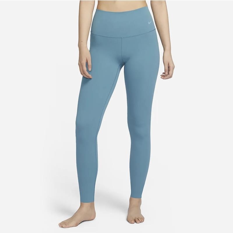 NIKE耐克长裤训练运动休闲弹力紧身速干透气女裤DQ6014-440 D