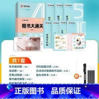 [楷书]大通关10件套 [正版]楷书大通关初学者笔画笔顺临摹练字初高中大学生控笔训练成年男生女生字体漂亮硬笔书法练字本荆