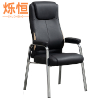 烁恒职员椅科技布把