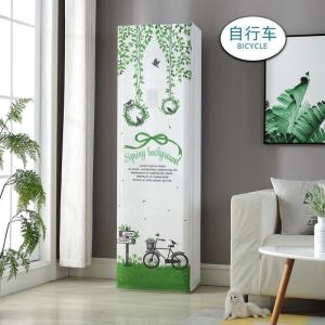 森美人空调防尘罩 空调罩套 立式柜机柜式北欧简约布艺印花通用罩子
