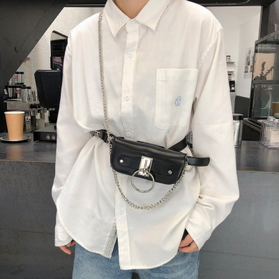 包包女2020夏新款百搭时尚潮流腰带女可拆卸小腰包酷ins复古外搭