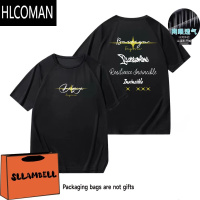 HLCOMAN篮球美式短袖男夏季运动训练投篮服潮流网眼速干薄款字母宽松跑步