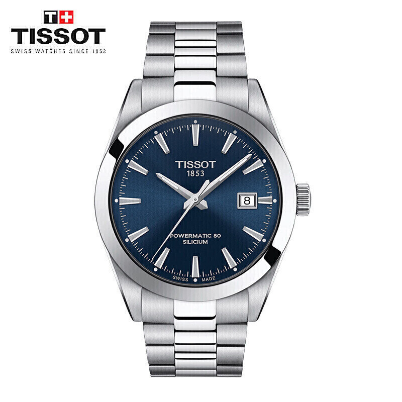 天梭(TISSOT)风度系列钢带机械男表T127.407.11.041.00