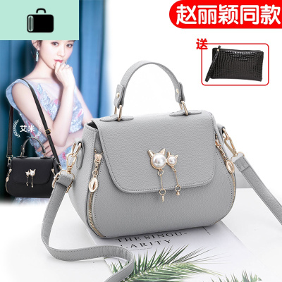 春夏小包包女2020新款韩版百搭手提女包单肩斜挎包迷你小方包潮包NEW LAKE女斜挎包