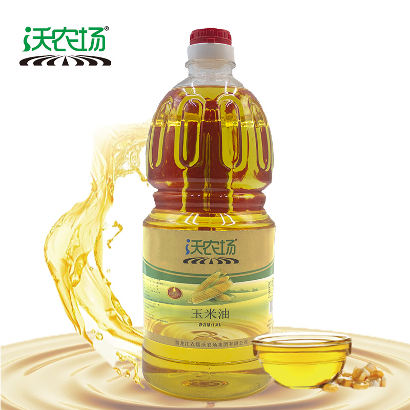 沃农场非转基因玉米油1.8L/瓶