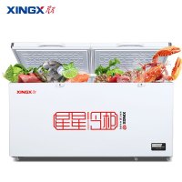 星星(XINGX)BD/BC-618GD厨房商用保鲜设备卧式冷柜单温冷藏冷冻转换家用大容量-35℃深冷速冻超市丸子雪糕柜