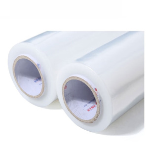 中锐智采 缠绕膜 PE拉伸膜工业保鲜膜 透明打包膜 宽约 50cm约300m/卷