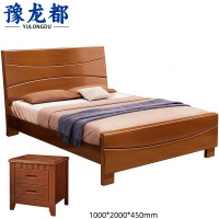 豫龙都 床含床头柜 单人套