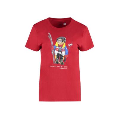 Polo Ralph Lauren女士短袖棉质T恤舒适百搭休闲运动潮牌基础款夏装