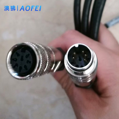 澳狒 双圆5针电调延长线控制线 6米/条