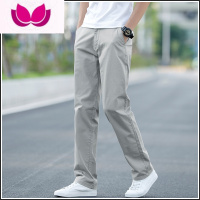 七斓2023年夏季新款宽松直筒休闲裤商务男士爸爸薄款长裤子男