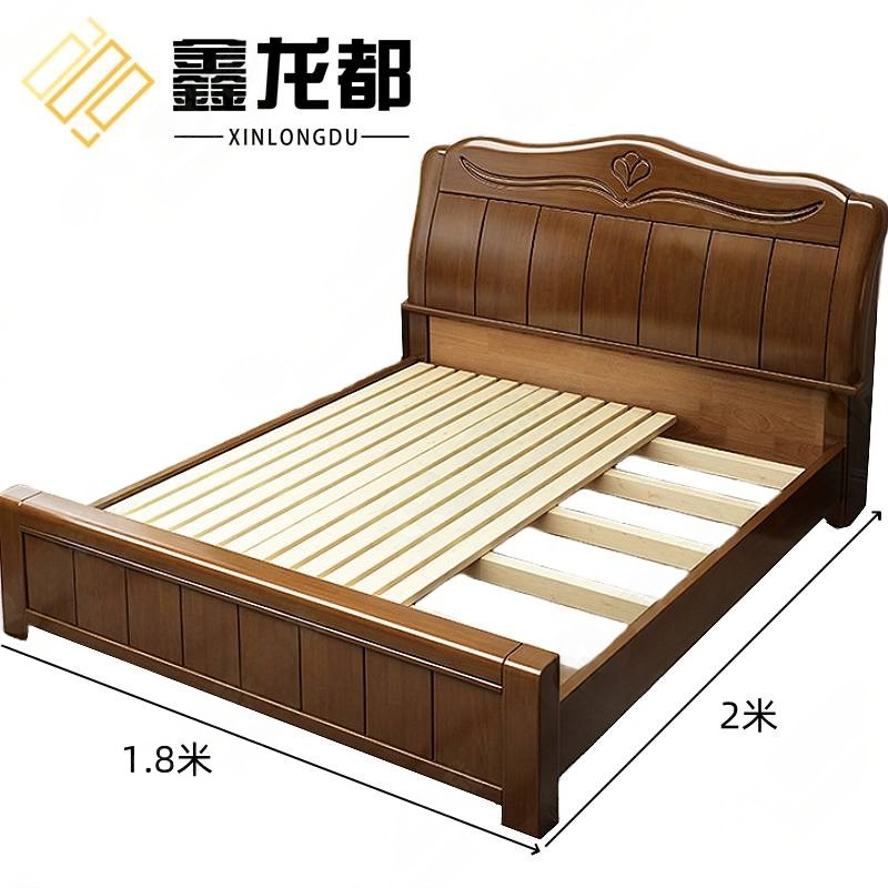 鑫龙都 实木床 1.8米 张