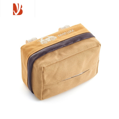 三维工匠创意抽纸盒挂式车载纸巾盒套车用遮阳板抽纸盒车内多汽车用品 黄色 天窗纸巾包