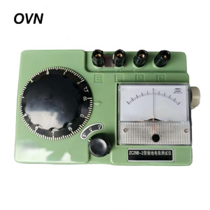 OVN 电阻测试仪手摇电阻表 ZC29B-2 精度0.01-100欧 台