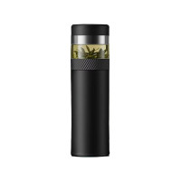 智能温显茶水分离保温杯316不锈钢