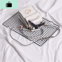 刺绣女包包2020新款韩版百搭简约斜挎包女包单肩包时尚复古小方包NEW LAKE女斜挎包