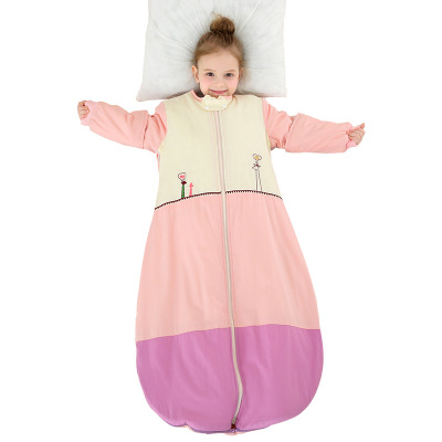 龙之涵【longzhihan】婴儿睡袋宝宝秋冬保暖衣服睡袋儿童防踢被0-3-6
