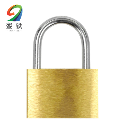 銮铁铜挂锁25mm单开把