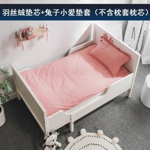 美帮汇儿童床垫幼儿园褥子春夏全棉垫套午睡垫子宝宝小床垫被可水洗