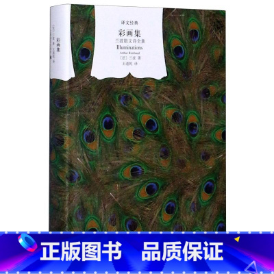 [正版]译文经典彩画集 兰波散文诗全集 王道乾 翻译 兰波 收集 地狱一季 坏血统 彩画集 散文诗歌 译文经典精装本