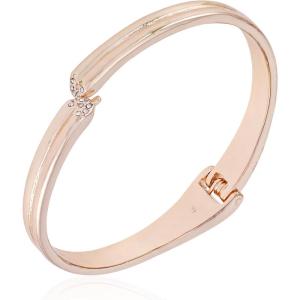 GUESS手链女金属镀金铰链设计石英玻璃吊坠简约时尚百搭 initial