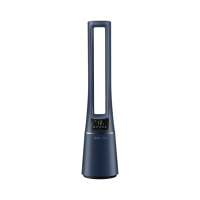 美的(Midea)电风扇AMS150E-TM家用塔扇无叶风扇落地扇智能定时轻音安静宿舍遥控循环风随温变大风力