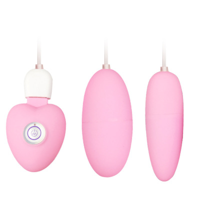 谜巢悦心觅心USB充电双跳蛋迷你小跳单成人情趣性用品心形悦心（双）粉