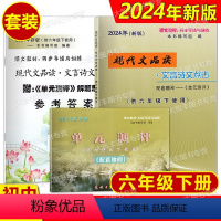 2024春 文言诗文点击 6下(书+卷+答案) 六年级下 [正版]任选2023 修订本 初中数学单元测试 初中数学双基过