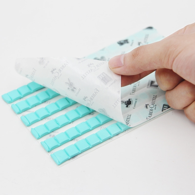 照片墙墙胶蓝相框双面胶不留痕胶贴色苹果耳机盒子清理装饰墙面固定两面胶胶带白色75克