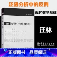 [正版]泛函分析中的反例 汪林 现代数学基础40 高等教育出版社