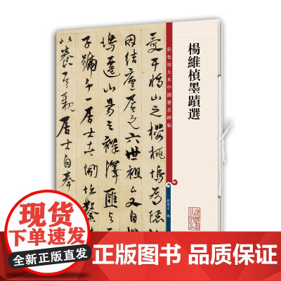 杨维桢墨迹选(彩色放大本中国碑帖·第十一集)