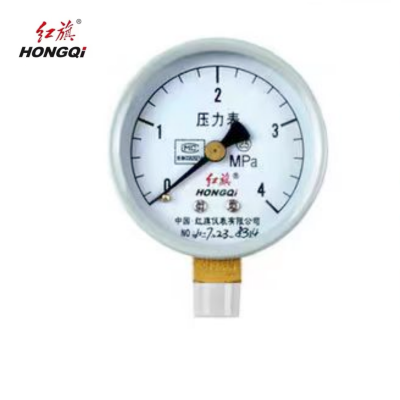 红旗 压力表定制检测款Y60 0-4MPA块