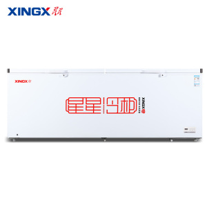 星星(XINGX)BD/BC-1088GD厨房商用保鲜设备卧式冷柜单温冷藏冷冻转换家用大容量-35℃深冷速冻超市雪糕柜