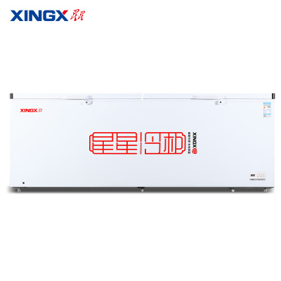 星星(XINGX)BD/BC-1088GD厨房商用保鲜设备卧式冷柜单温冷藏冷冻转换家用大容量-35℃深冷速冻超市雪糕柜