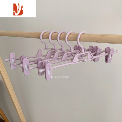 三维工匠裤架子裤挂 jk裙子夹衣架子防滑成人宿舍家用收纳器