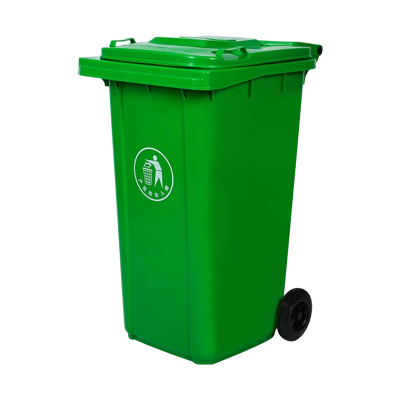 臻远ZY5052306 垃圾桶240L挂车款 57*72*107cm(单位:个)绿色