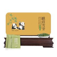 2025新茶峨眉雪芽 精制有机120克 茶叶礼盒 绿茶茶叶 有机茶
