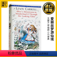 [正版]爱丽丝梦游仙境与镜中奇遇记 英文原版小说 Alice's Adventures in Wonderland 爱