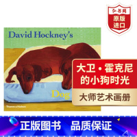 [正版]大卫霍克尼的小狗时光 狗狗的日子 英文原版 David Hockney's Dog Days 大师艺术画册 动