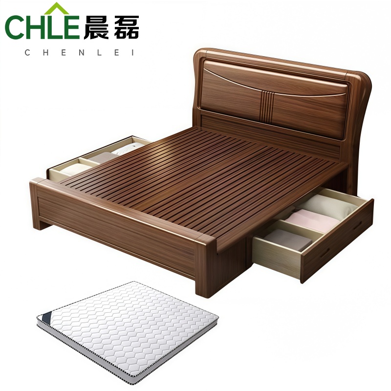 晨磊 单人床(含床垫) 210*150*113cm 套