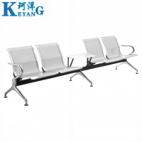 珂洋 连排椅公共座椅 4人位加茶几 张